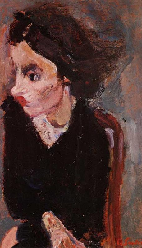 Chaim Soutine Profile of a Woman China oil painting art